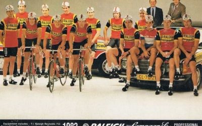 TI – Raleigh wielerploeg 1980 – wielercafes.nl _EDS foto: EDS pop-up wielercafé Ellecom