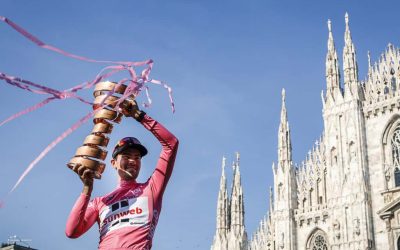 Tom Dumouline tijdens Giro d’Italia 2017 Etappe 21, Monza – Milano foto: KNWU